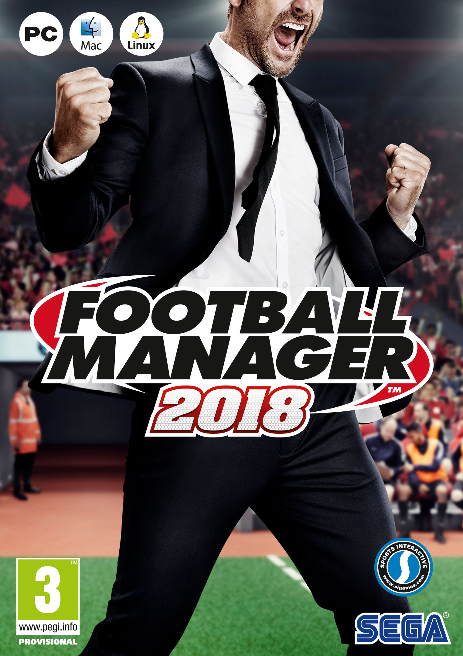 Football Manager 2018 Box Art