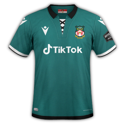 Sponsored By TikTok - Wrexham 21-22 Home & Keeper Kits Released - Footy  Headlines