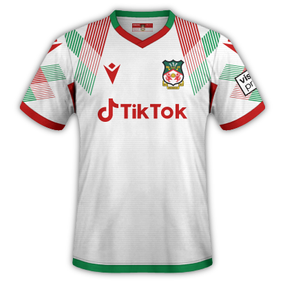 Sponsored By TikTok - Wrexham 21-22 Home & Keeper Kits Released - Footy  Headlines