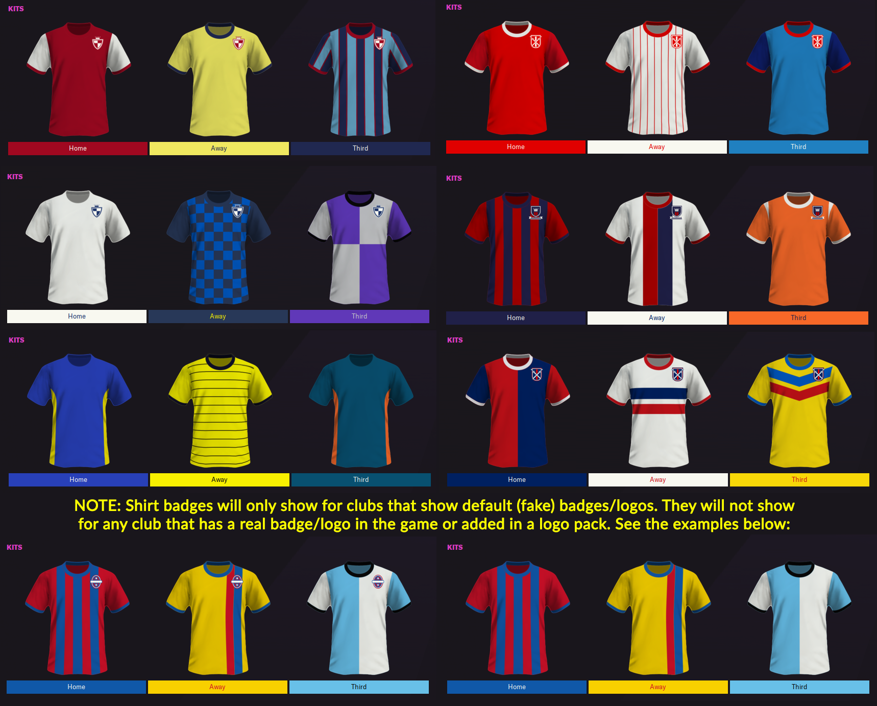 SS' Kits - FM24 - Football Manager 2024 - Kits