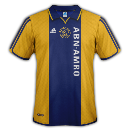Ajax 2000-01 away shirt