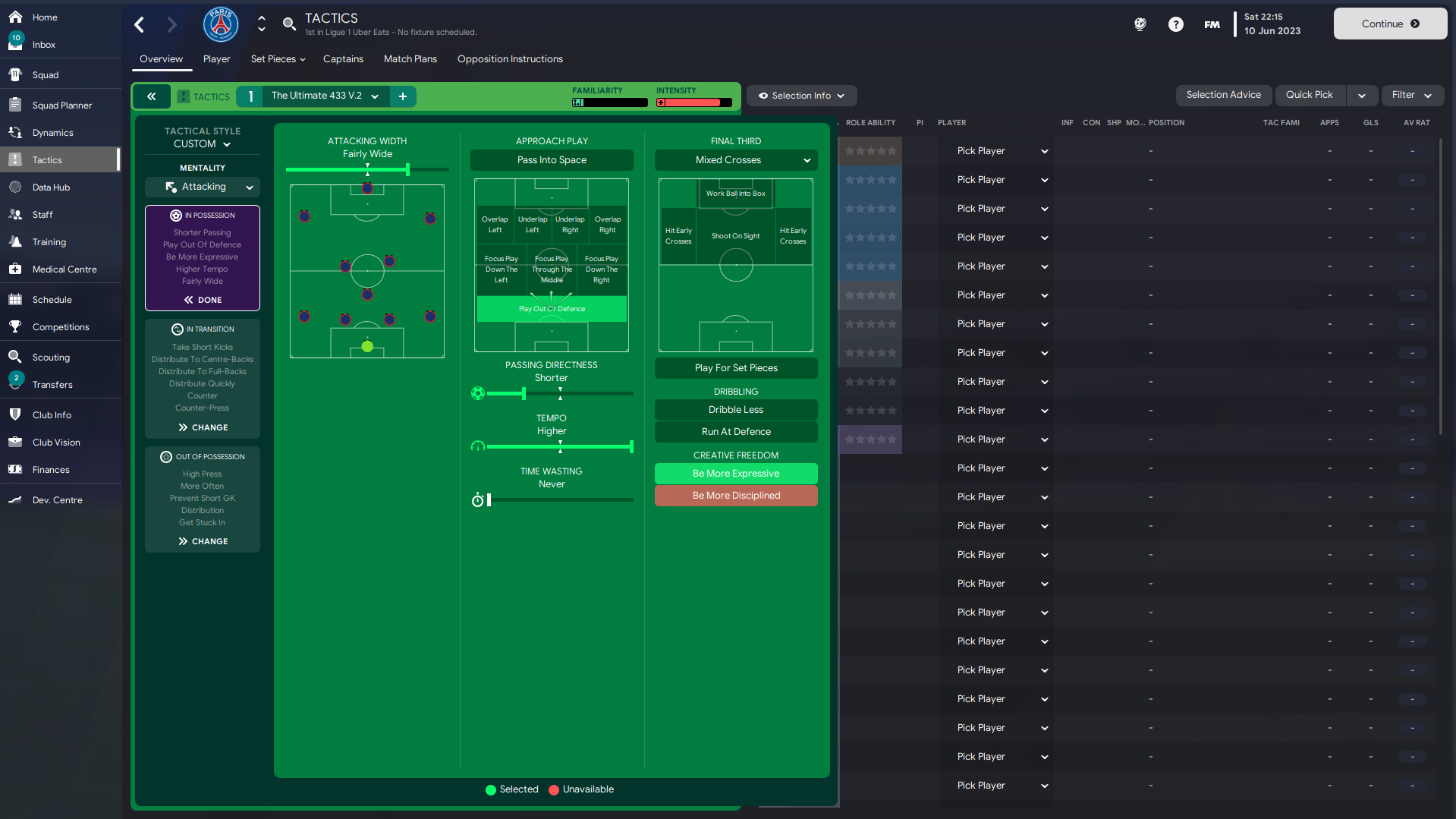 The ULTIMATE 4-3-3 V.2 (94% Win Rate) FM23 Tactics! - Football Manager ...