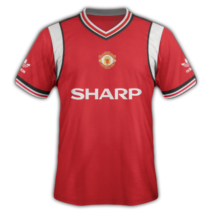 Manchester United 1984/86 Home