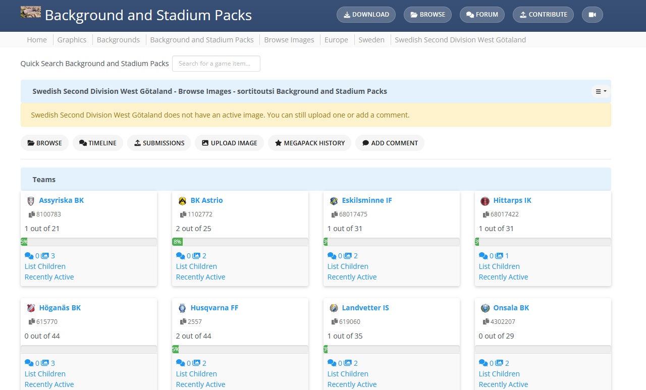 If you haven't already, do yourself a favor and download a stadium image  pack and a skin to show them off : r/footballmanagergames