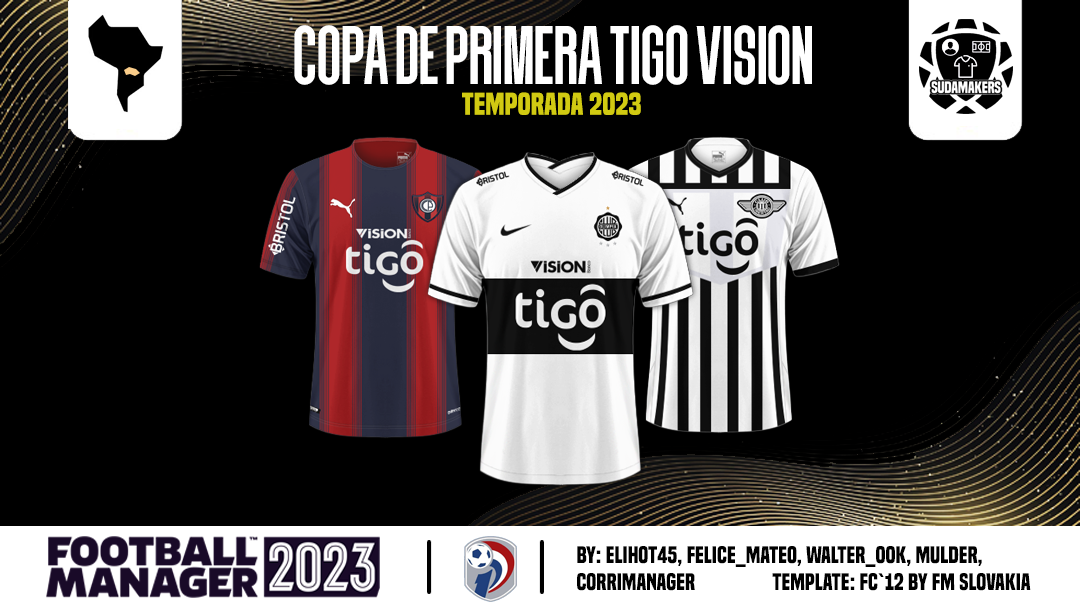 FC'12 Paraguay – Division de Honor '23 2D Kits - FC'12 Kits Forum
