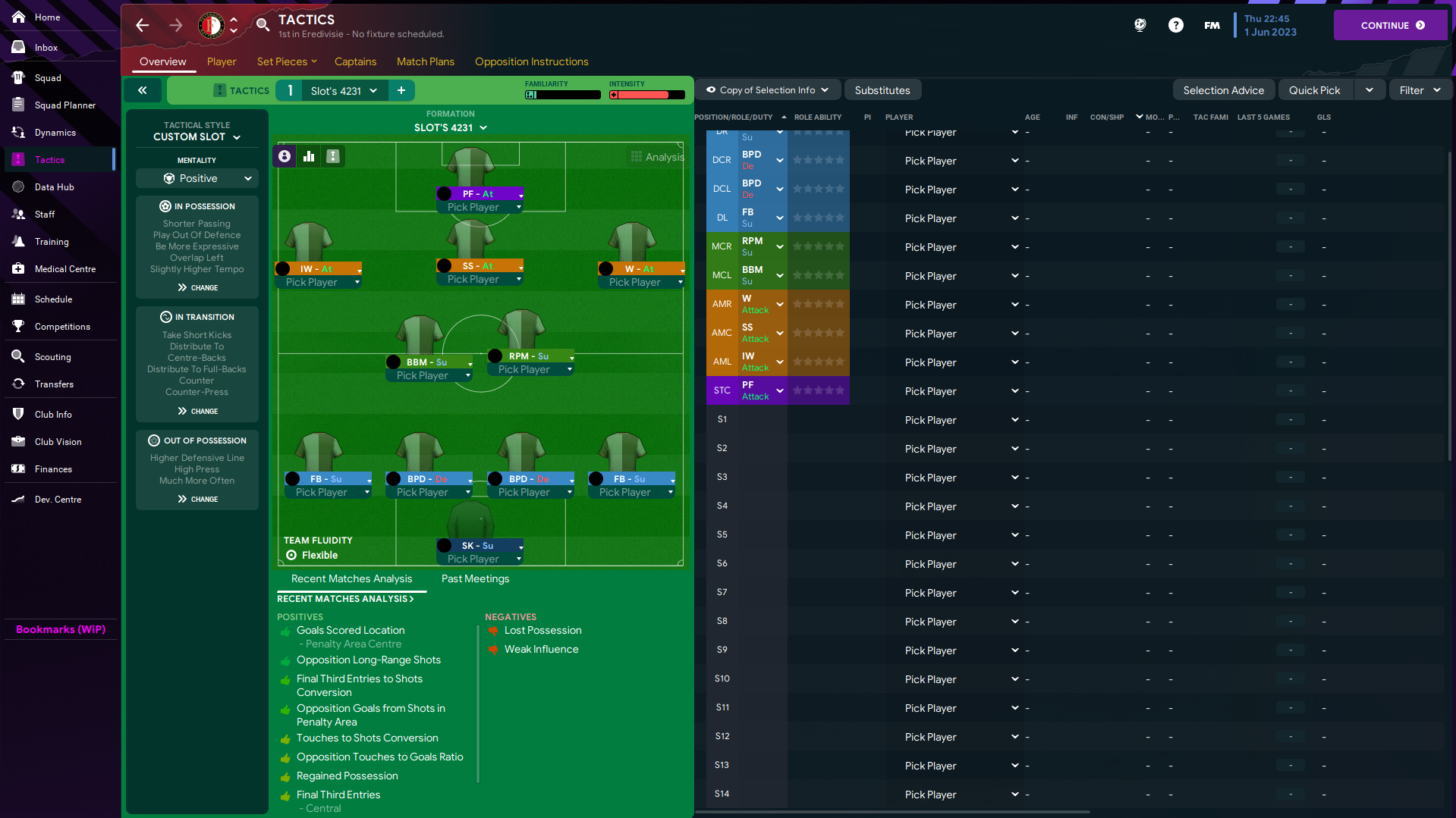 Arne Slot's PERFECT 4231 FM23 Tactics! (3.5+ Goals) - Football Manager ...