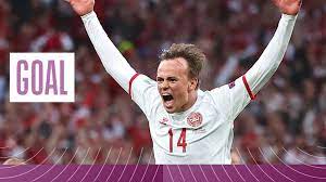 Euro 2020: 'What a goal!' - Mikkel Damsgaard curls in superb long-range  strike - BBC Sport