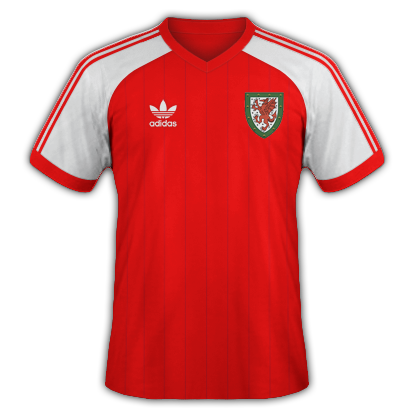 wales 1980/84 Home