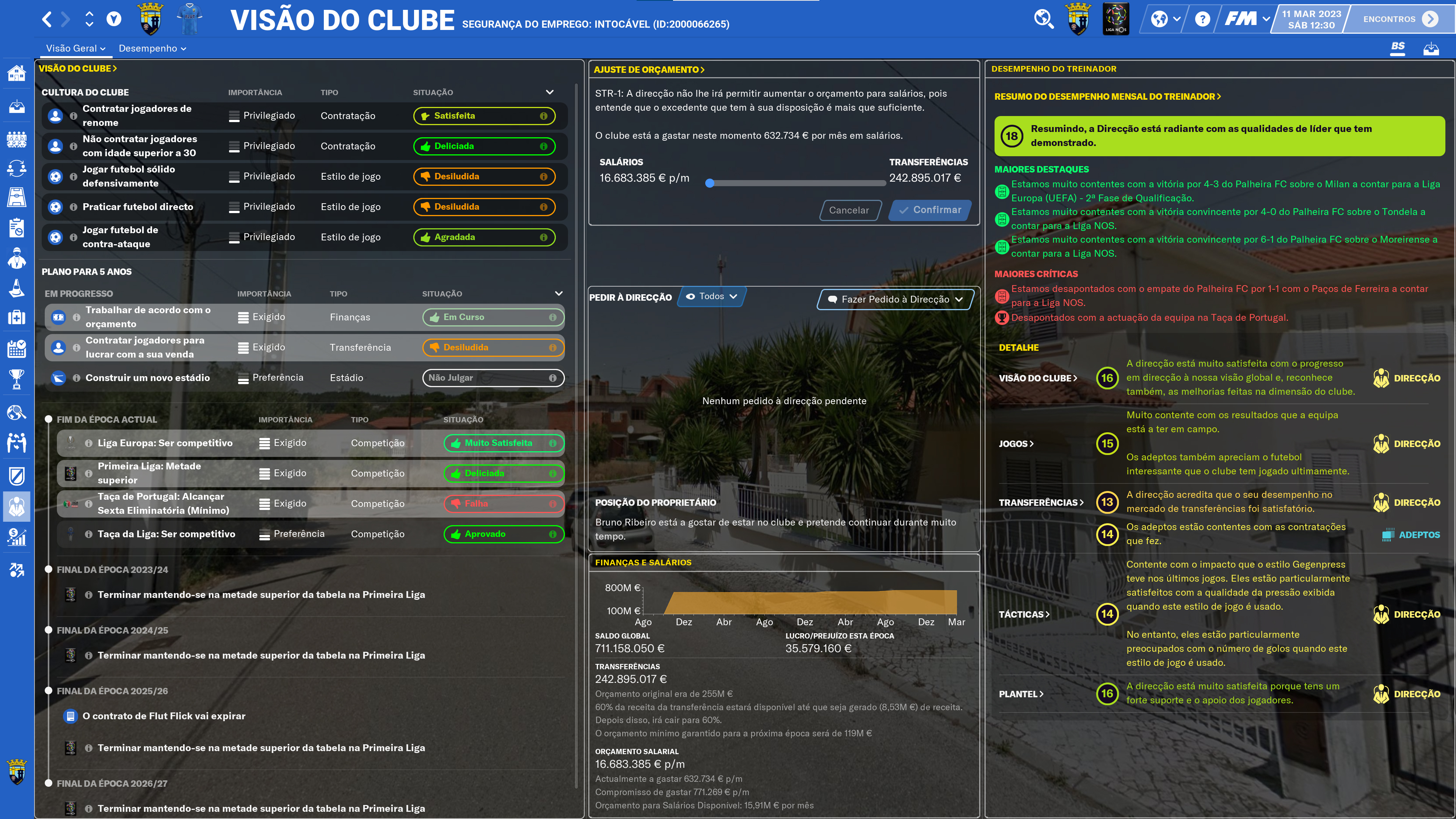 FM 2021 FLUT skin dark - Version 16.0 Screenshot