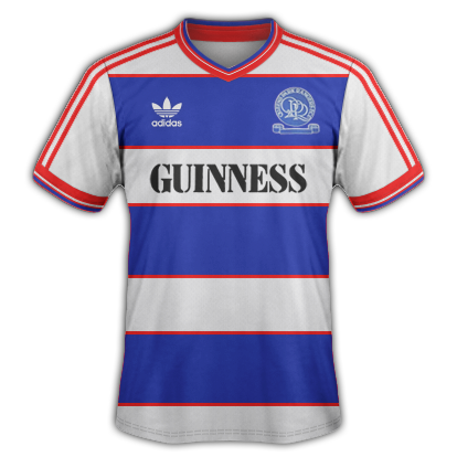 QPR 85-87 home shirt
