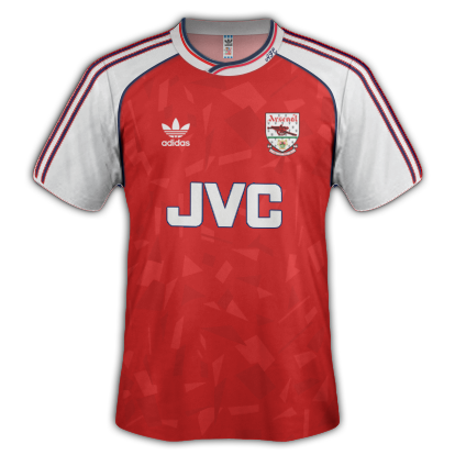 Arsenal FC 1990-91 Home Kit