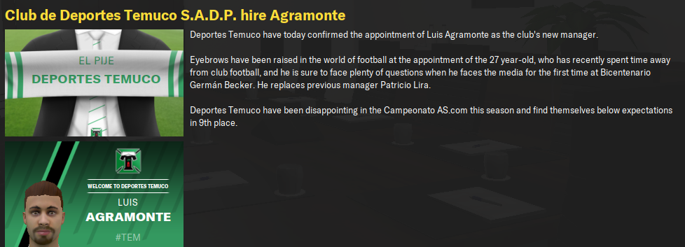 A Day in the Life of a South American Football Manager - FM Career